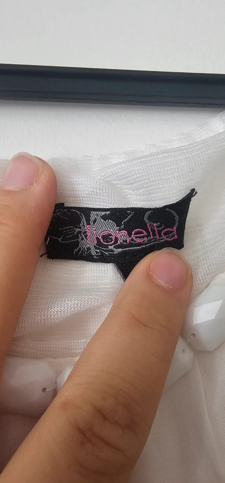 Robe blanche fluide Monella – Monella – taille S / 36 / 8 4