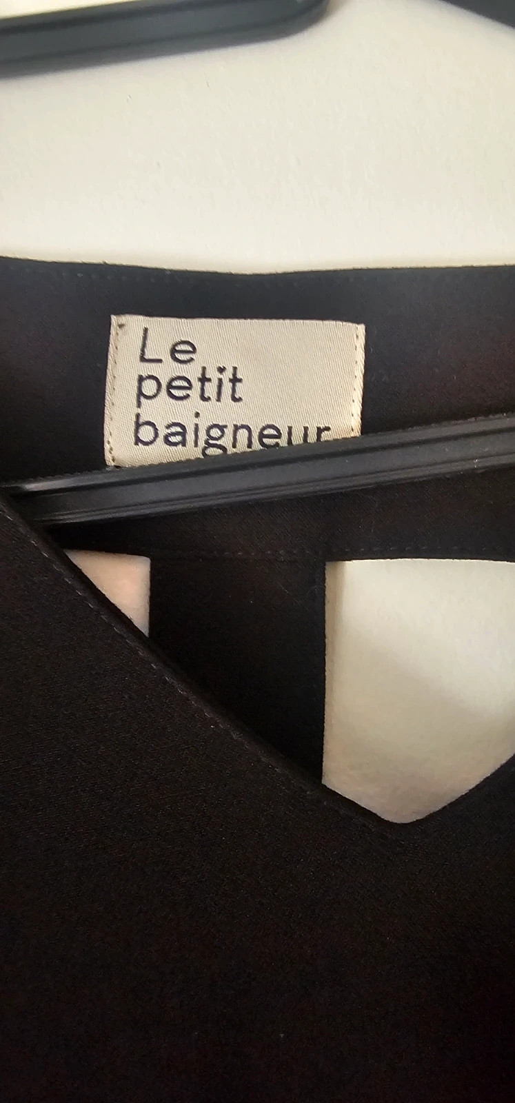 Robe noire Le Petit Baigneur – Taille 36 – Le petit baigneur – taille S / 36 / 8 2