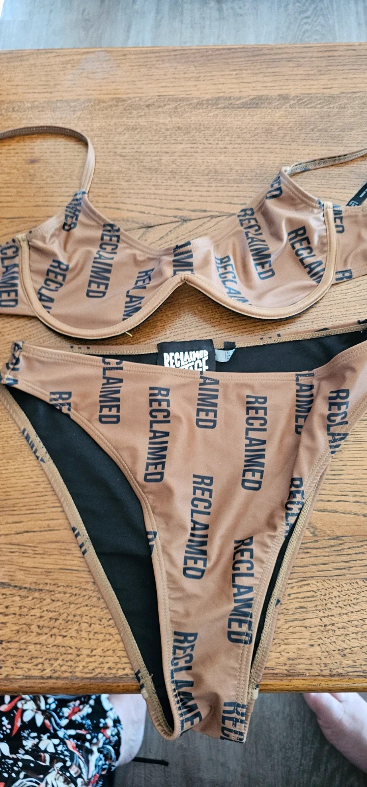 Maillot de bain 2 pièces Reclaimed Vintage taille 40 – Reclaimed Vintage – taille L / 40 / 12 3