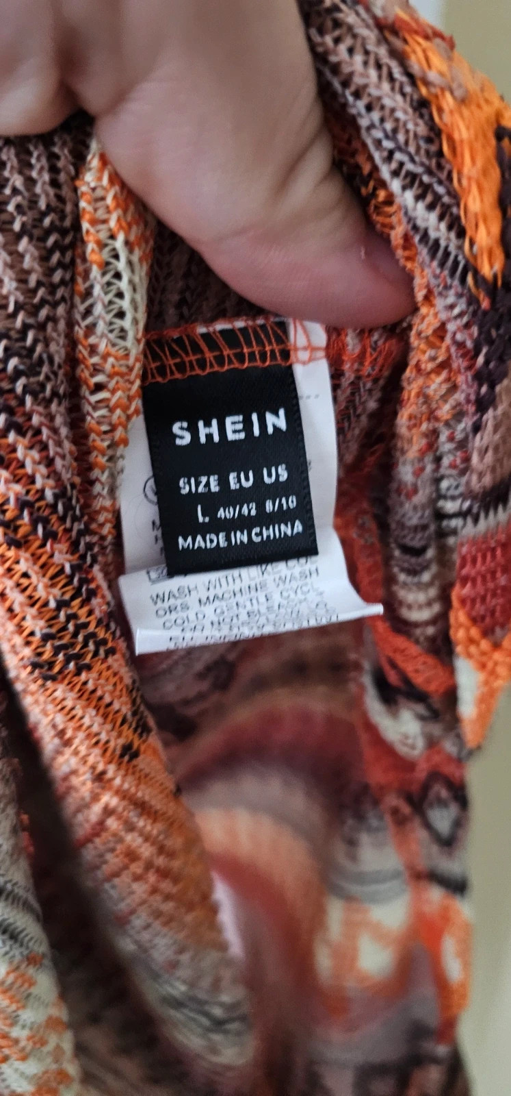 Robe longue SHEIN taille L (40/42) en très bon état 🌸 – Shein – taille L / 40 / 12 2