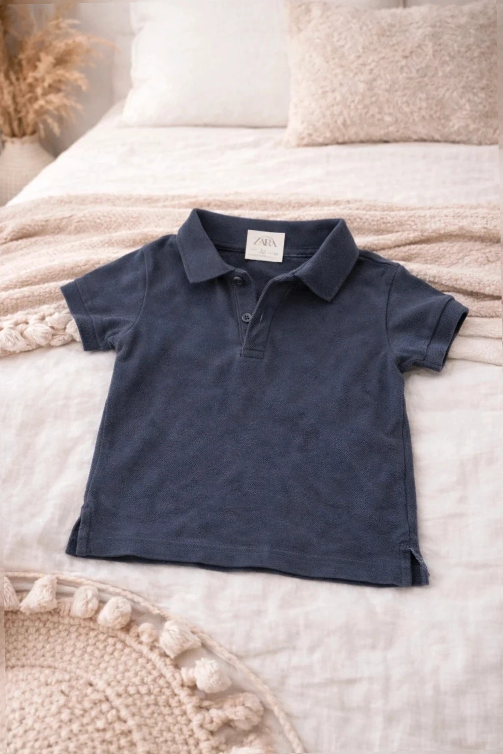 Polo Zara bébé Bleu marine – 2/3 ans (98 cm) – Zara – taille 24-36 mois / 92 cm