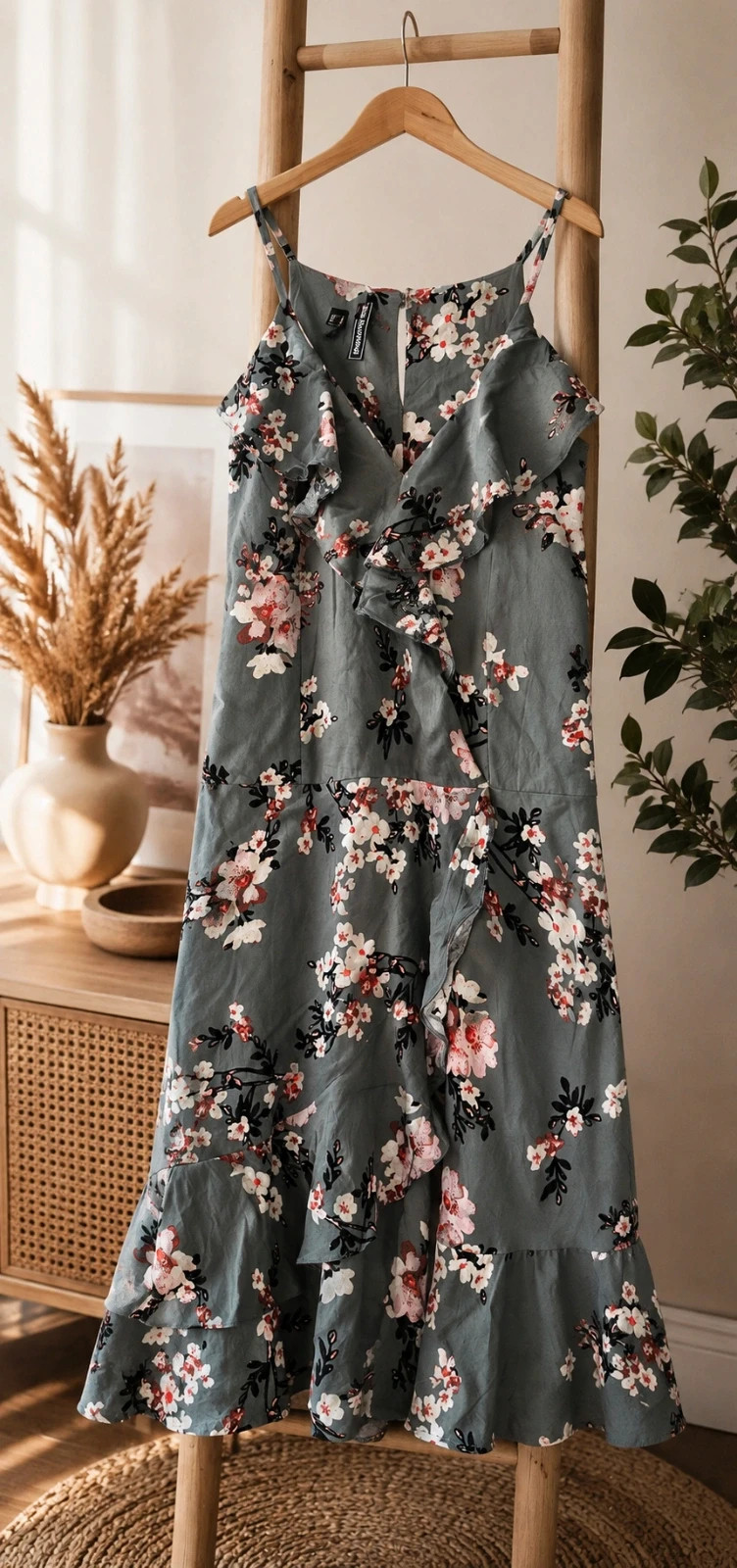 Robe longue fleurie Rainbow – Taille 36 – Rainbow – taille S / 36 / 8
