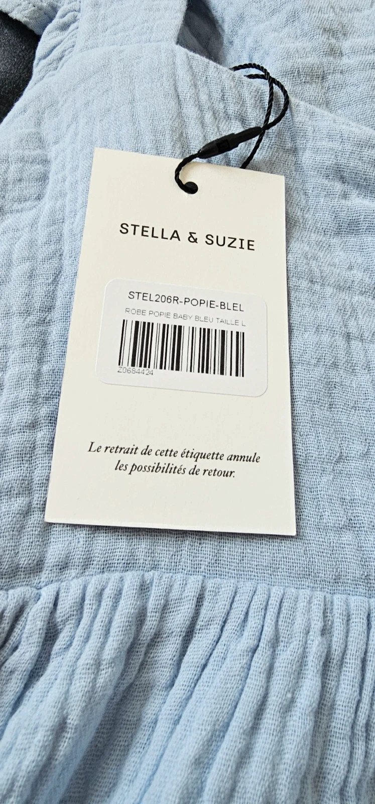 Robe Stella & Suzie Popie baby bleu – Taille L – Neuve avec étiquette – Stella & Suzie – taille L / 40 / 12 3
