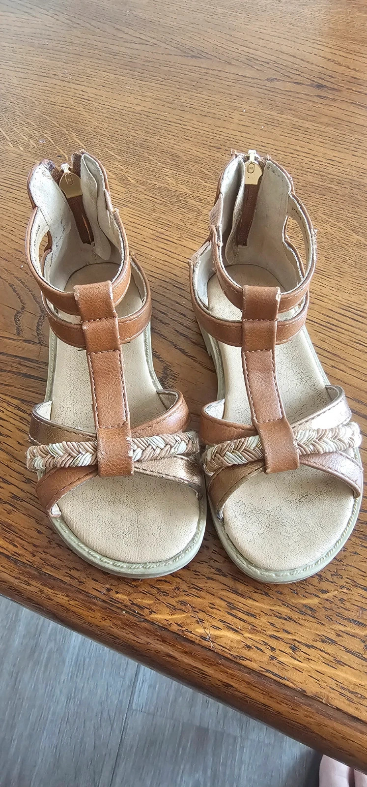 Sandales fille Gémo marron – Taille 25 – Gémo – taille 25 4