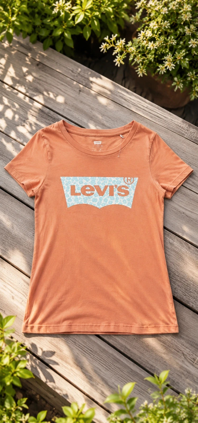 T-shirt Levi's rose saumon femme – Taille M