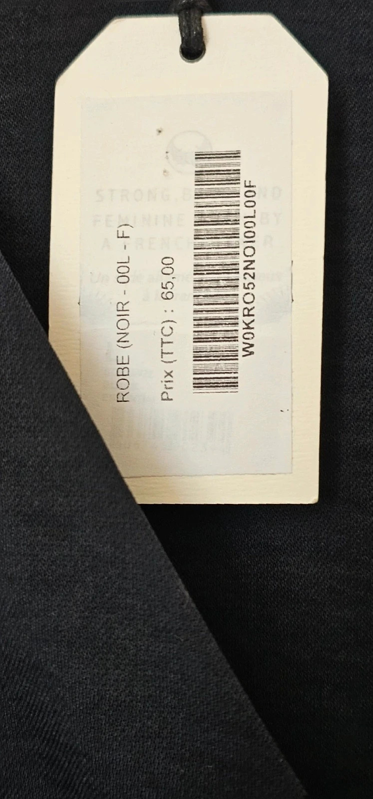 Robe noire Kaporal neuve avec étiquette – taille L . – Kaporal – taille L / 40 / 12 3