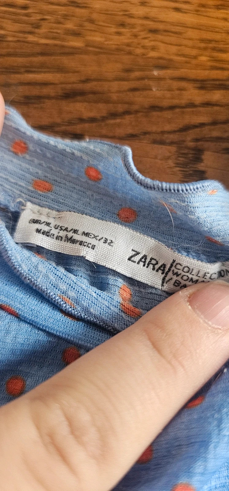 Blouse Zara à pois manches longues – Zara – taille XL / 42 / 14 2