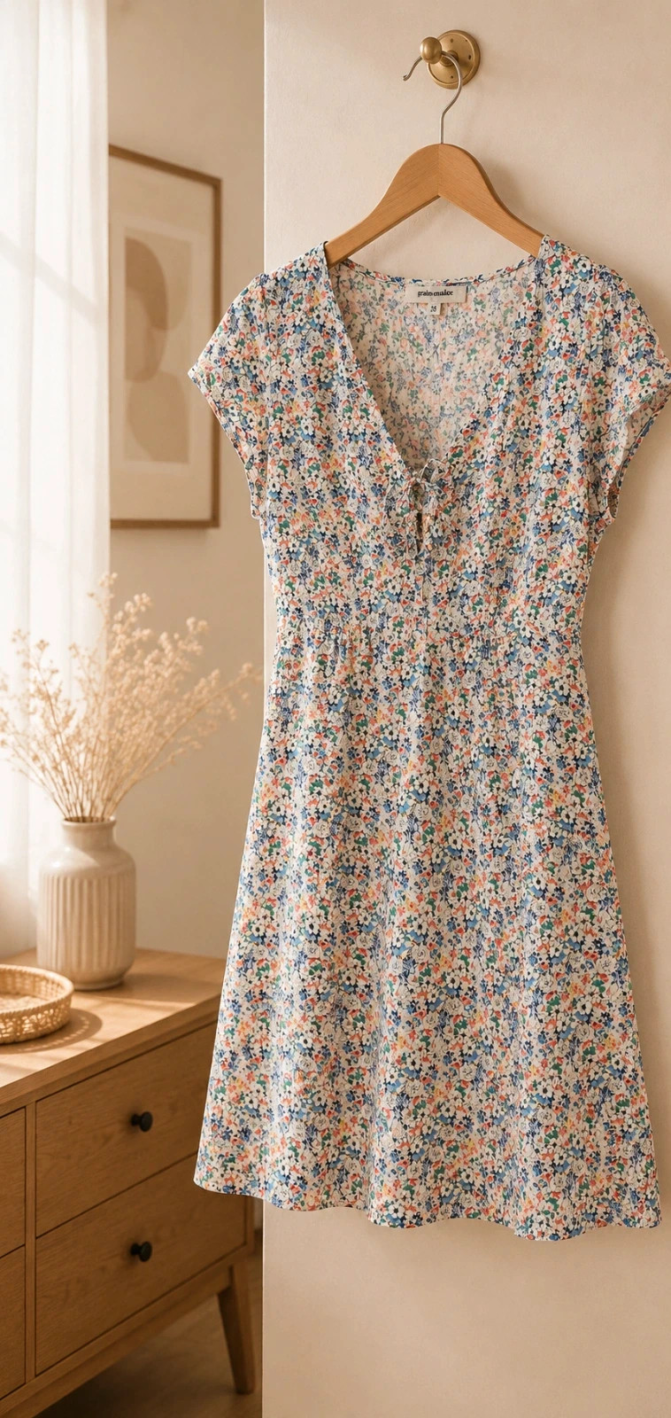 Robe fleurie Grain de Malice taille 38