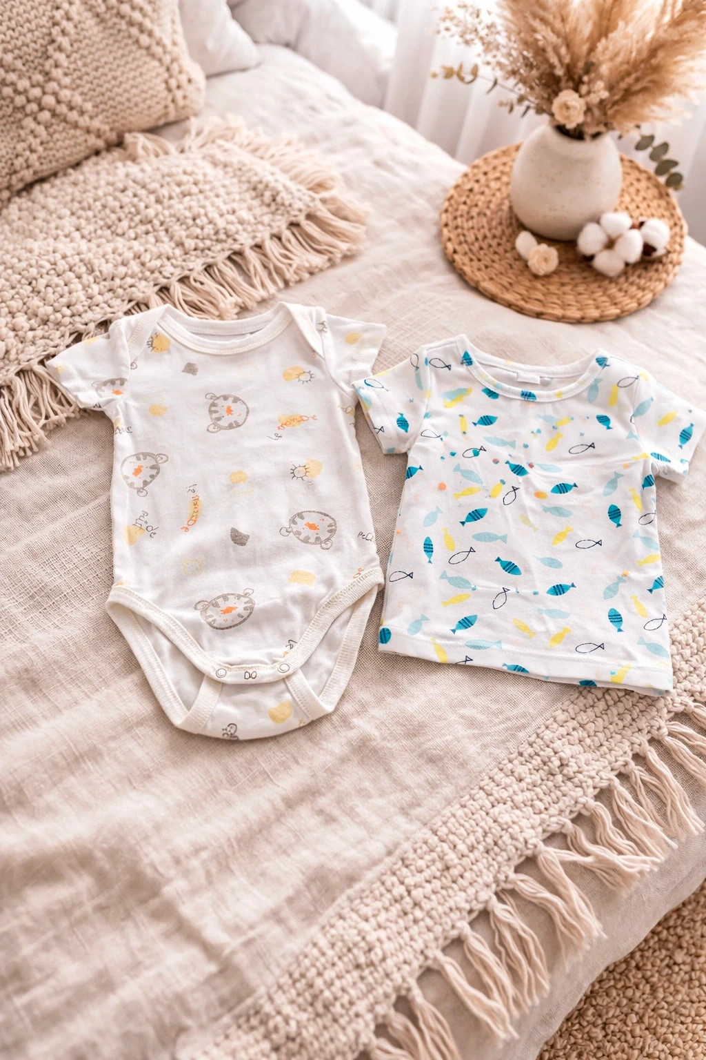 Lot body et tee-shirt bébé 6 mois