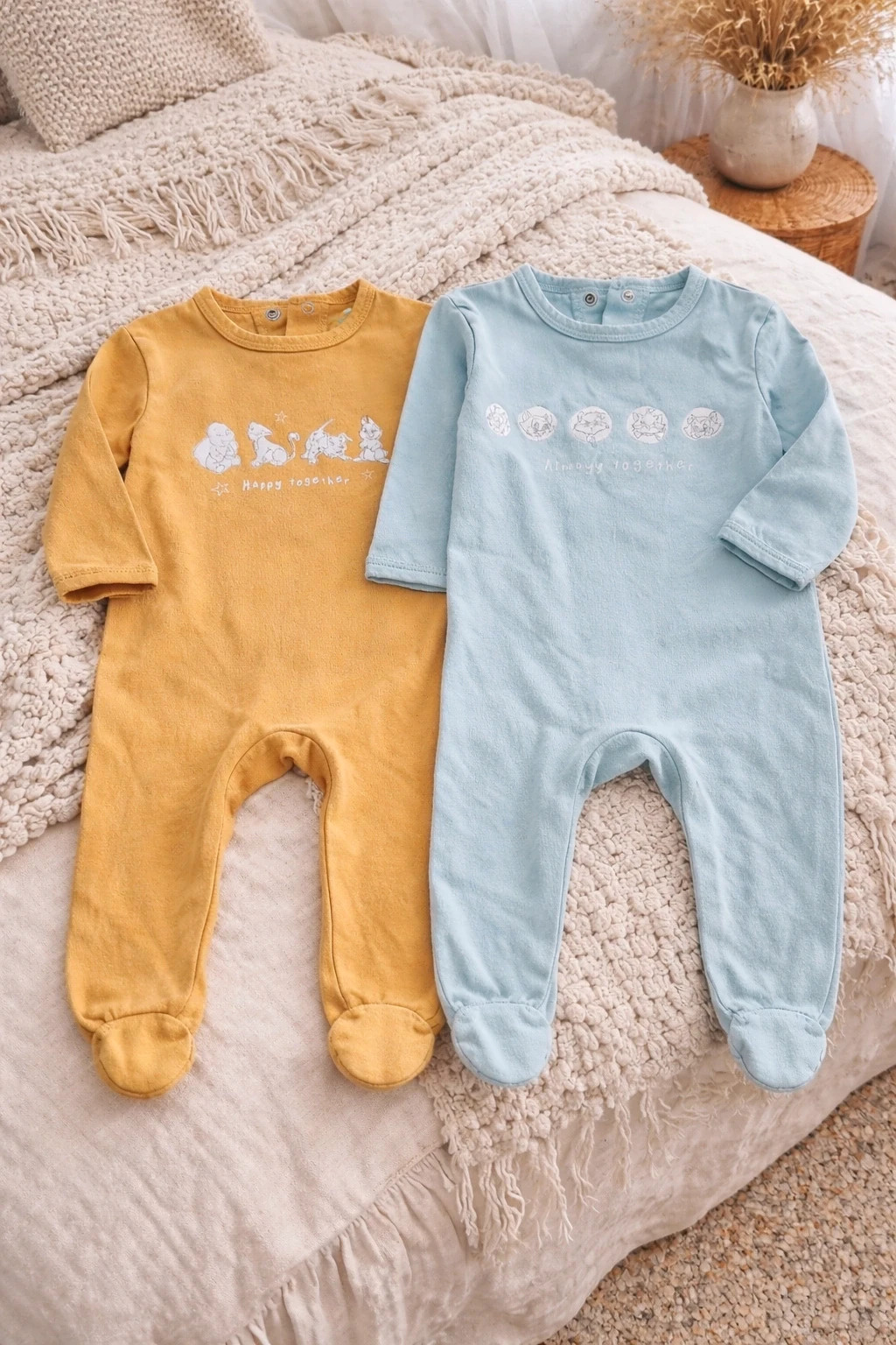 Lot de 2 pyjamas bébé Disney 9 mois