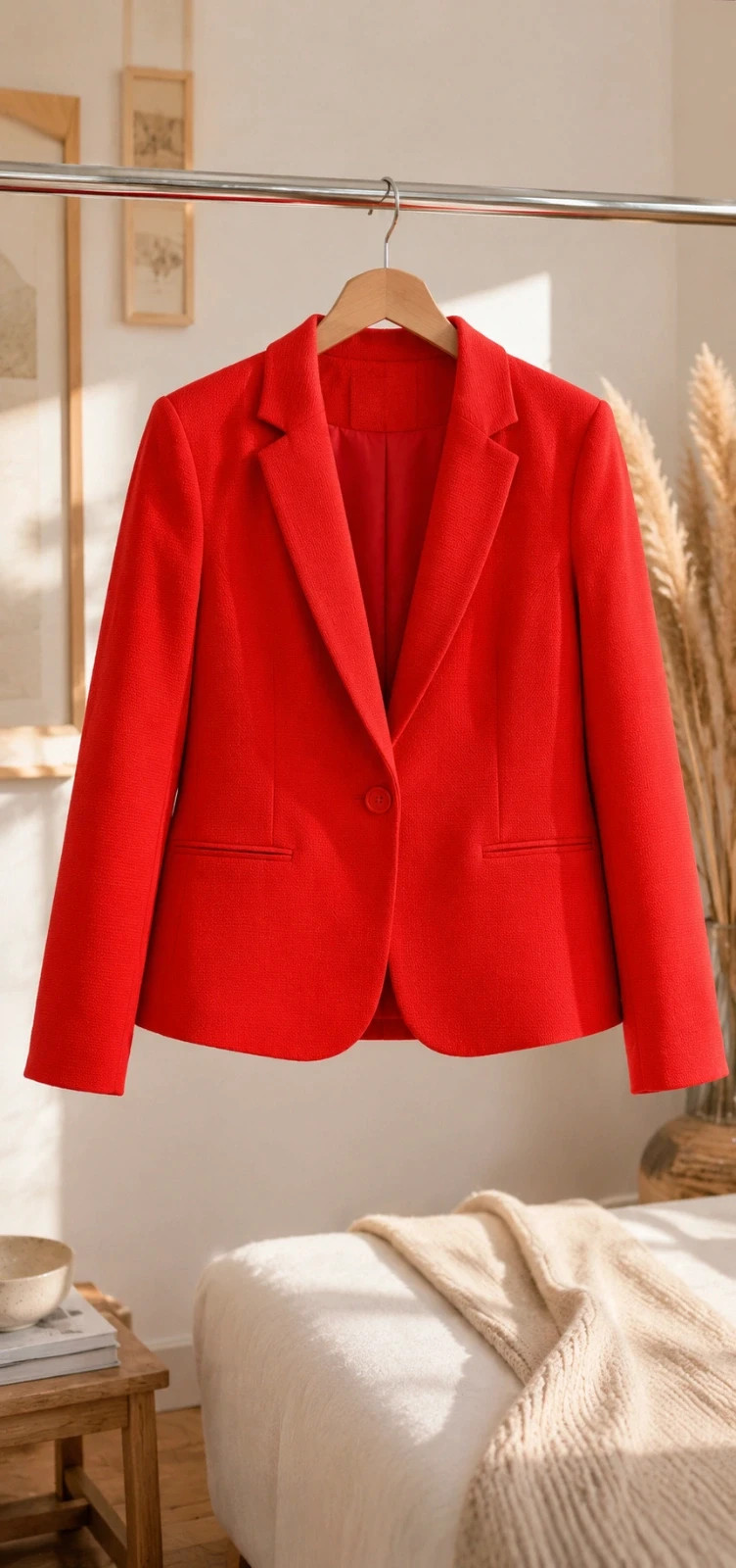 Blazer rouge Promod Taille M/L