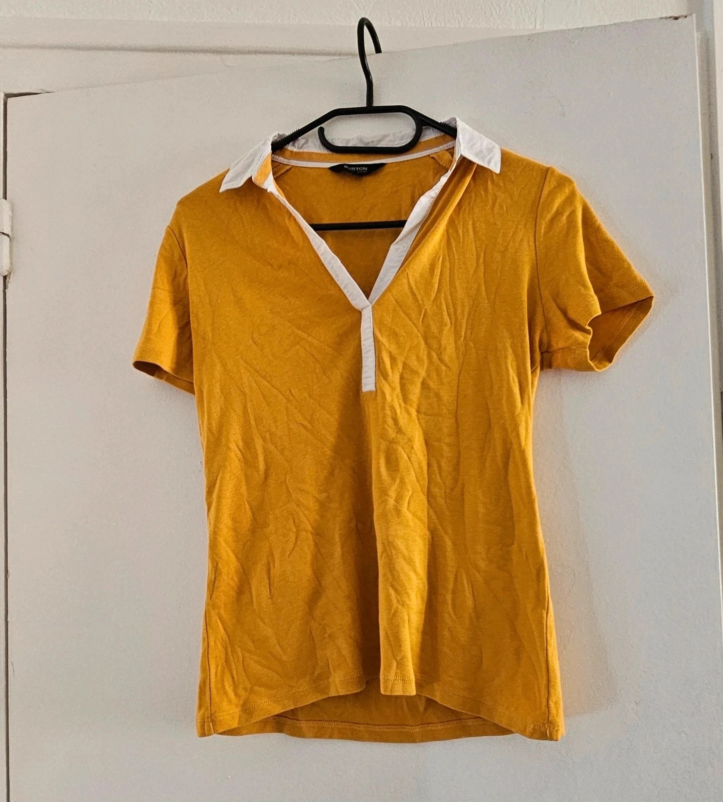Top col chemise Burton of London – taille