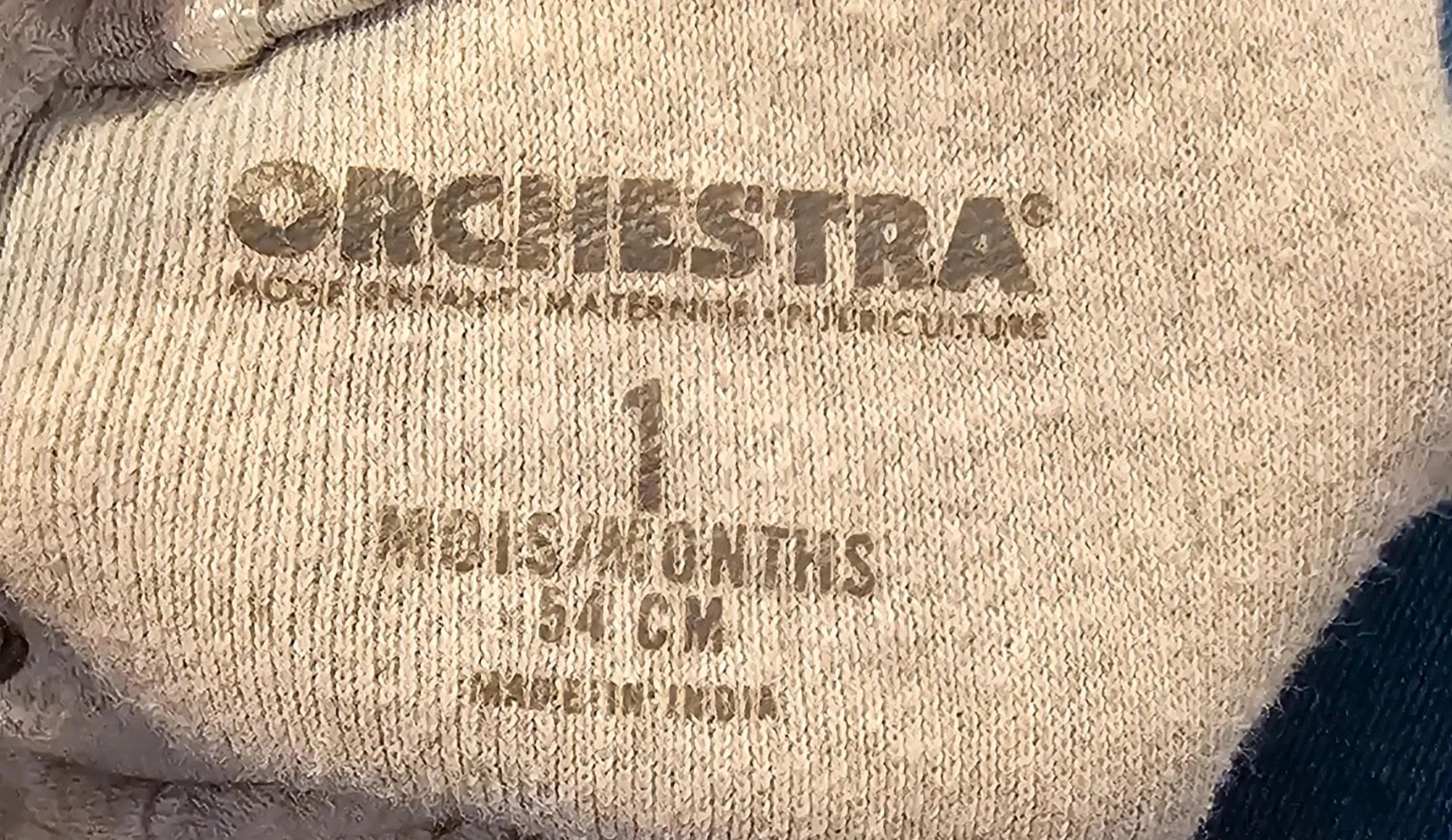 Pull gris motifs animaux & voitures – 1 mois – Orchestra – taille 1-3 mois / 56 cm 2