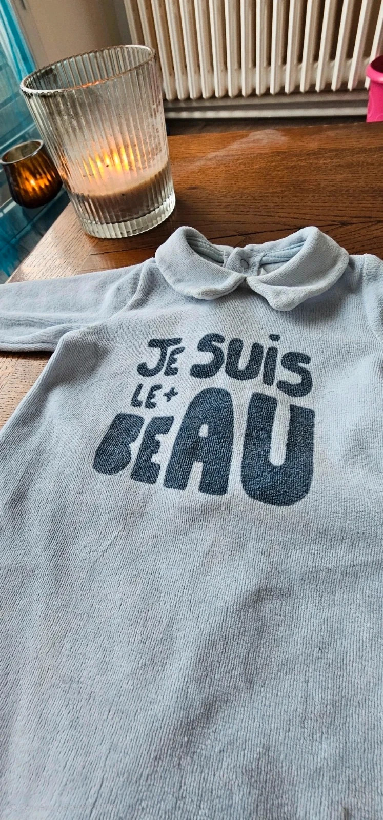 Pyjama bébé garçon Babibou 1 mois – Je suis le + beau