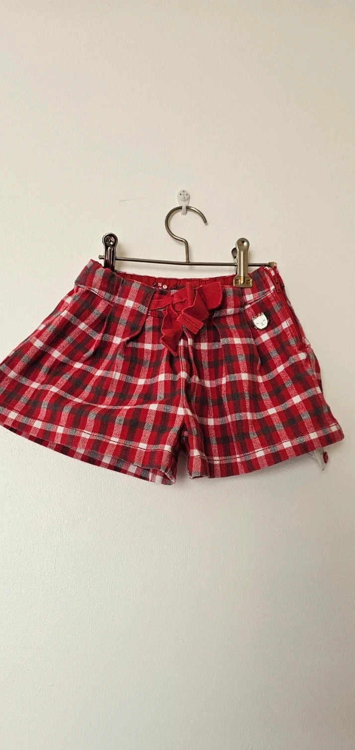 Short à carreaux Sergent Major 2 ans .