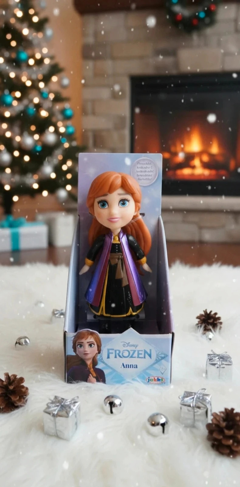 Anna tenue violette et noire – Frozen .