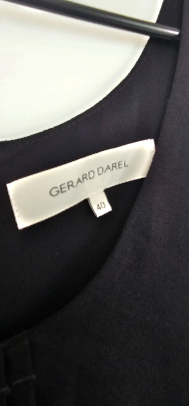 Robe noire sans manches Gérard Darel T.40 – Gerard Darel – taille L / 40 / 12 2
