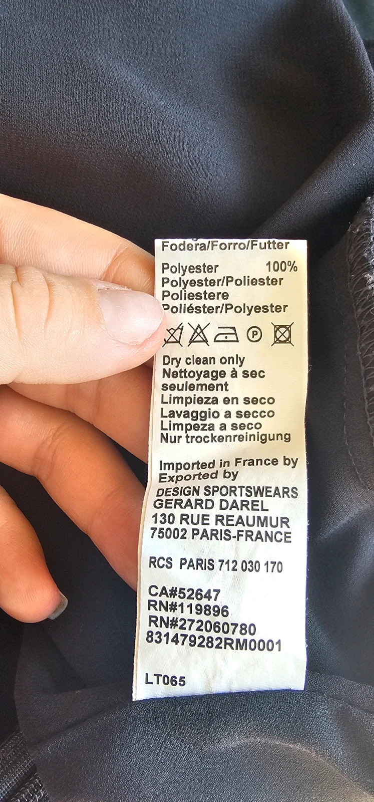Robe noire sans manches Gérard Darel T.40 – Gerard Darel – taille L / 40 / 12 3