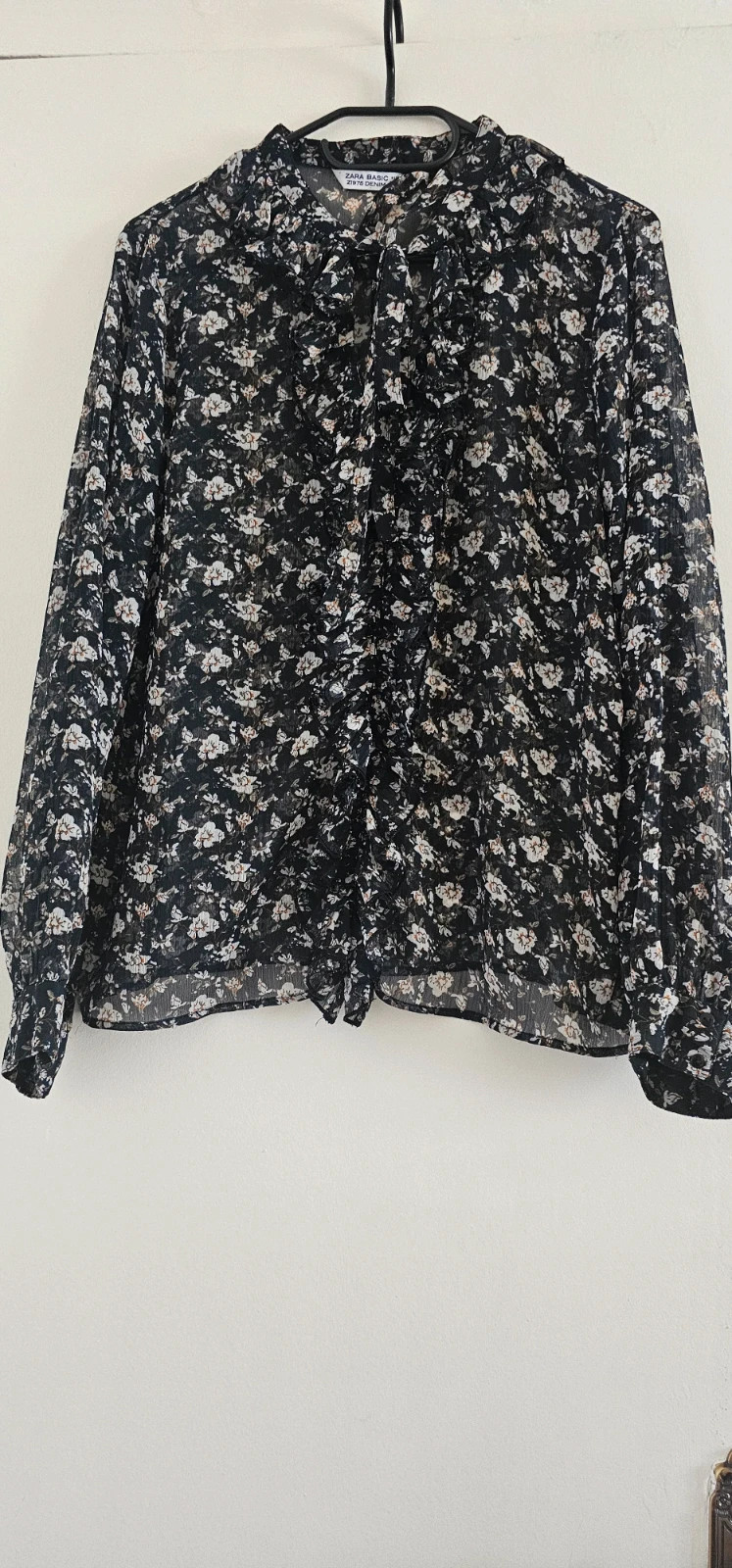 Blouse fluide fleurie Zara Basic – Taille M – Zara – taille M / 38 / 10 5