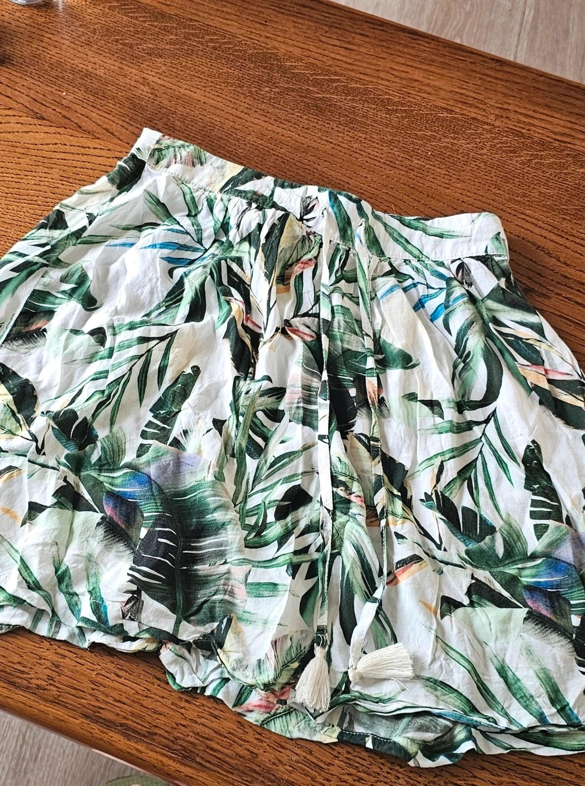 Jupe fluide tropicale Pimkie XS
