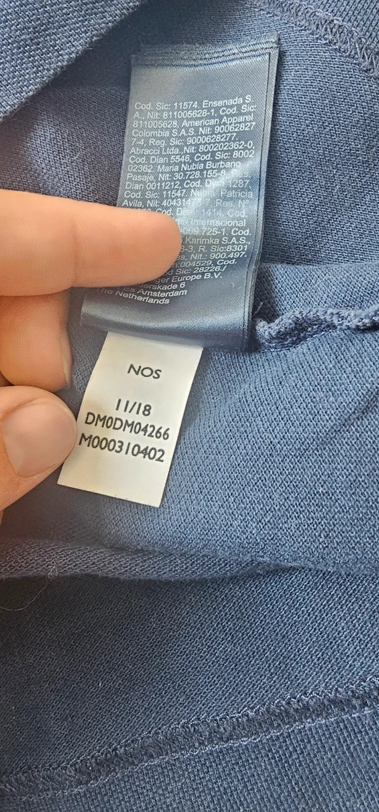 Polo Tommy Jeans bleu marine – Taille S – Tommy Hilfiger – taille S 3