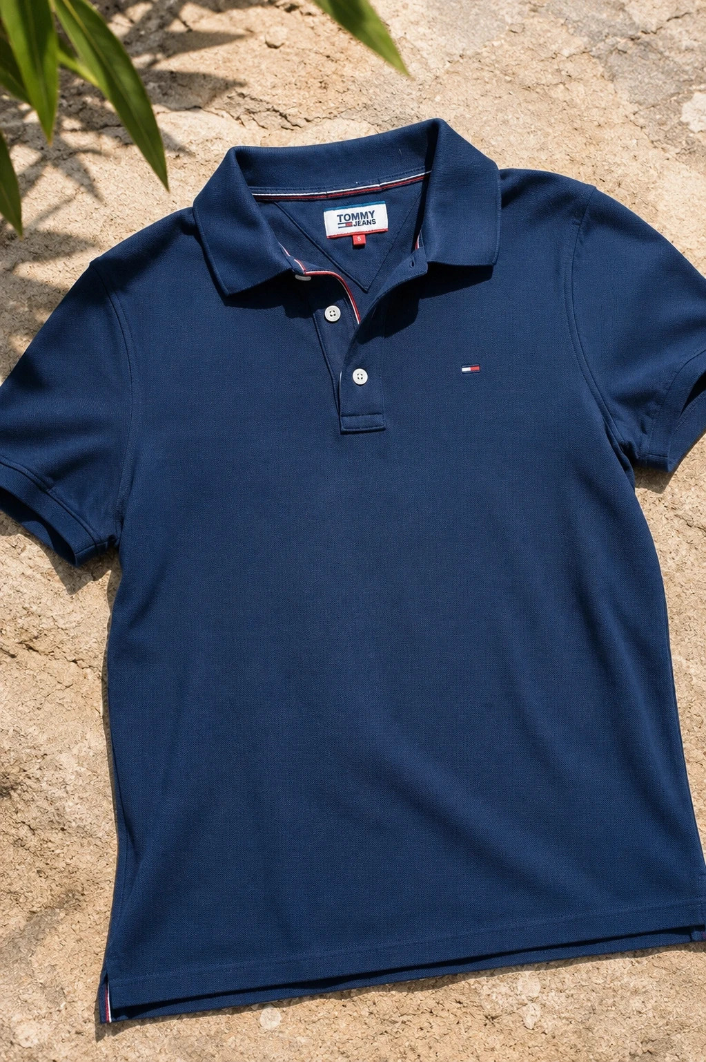Polo Tommy Jeans bleu marine – Taille S