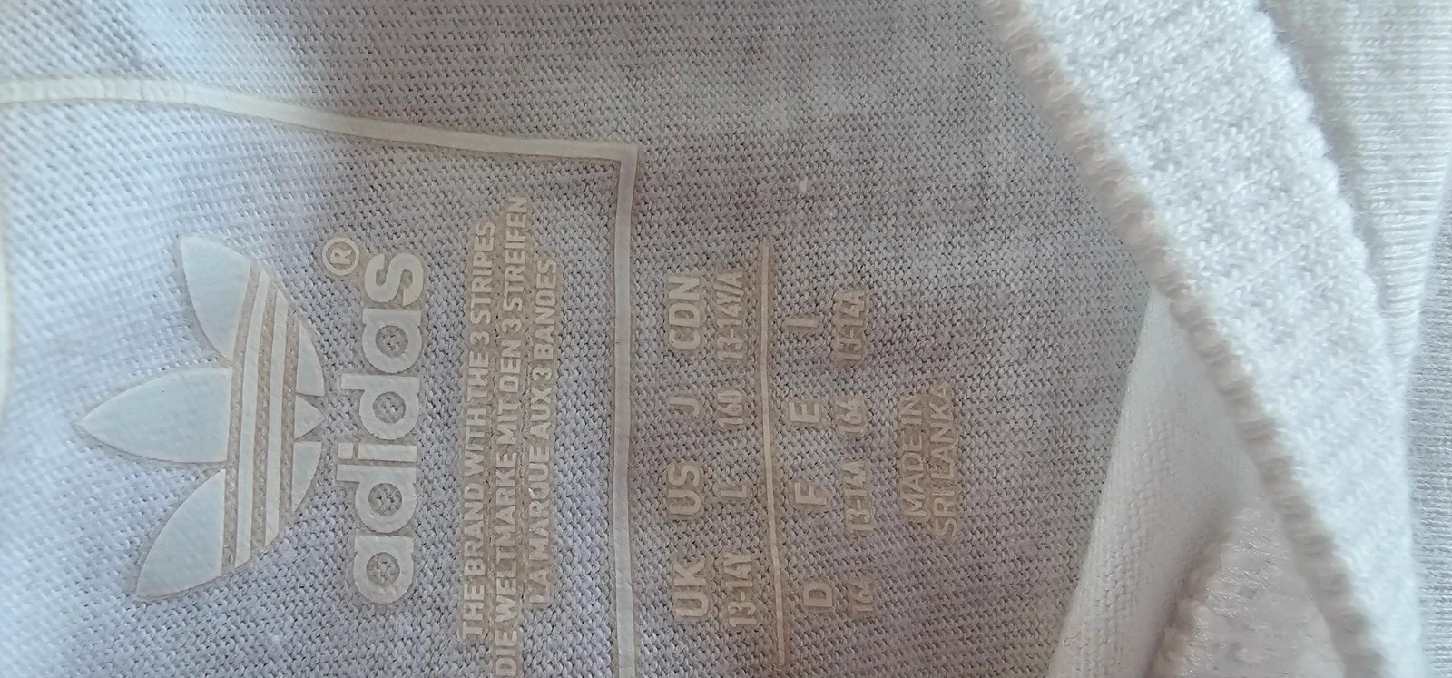 Tee-shirt Adidas Originals blanc taille 13/14 ans – adidas – taille 13 ans / 158 cm 2