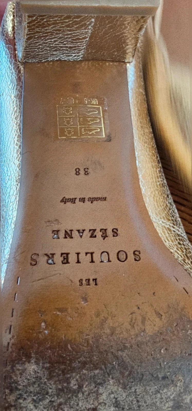 Escarpins dorés Les Souliers sézane – Taille 38 – Sézane – taille 38 3