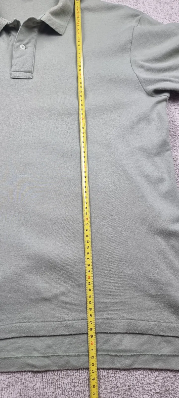 Polo de algodón verde claro 8