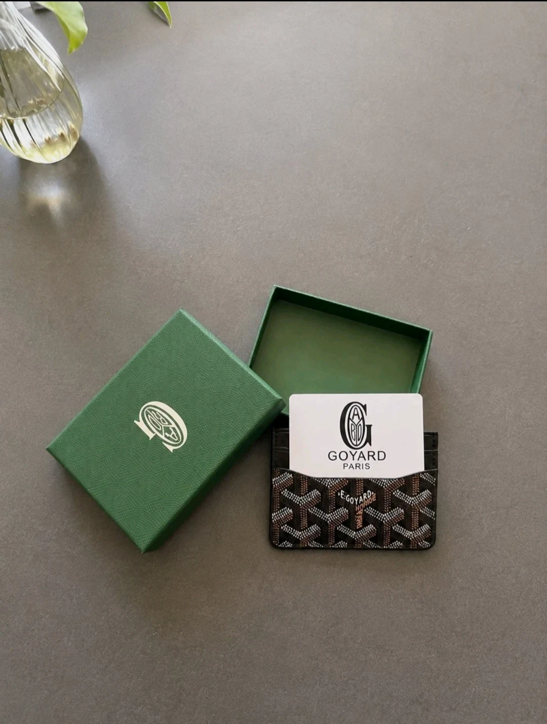 Porte-cartes Goyard Saint-Sulpice en toile Goyardine – Goyard – taille Taille unique