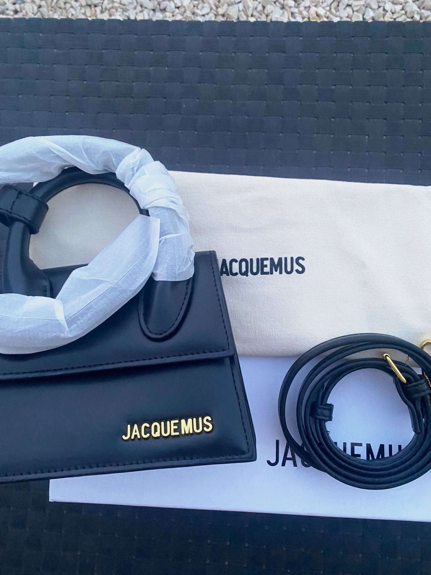 sac jacquemus noir chiquito 