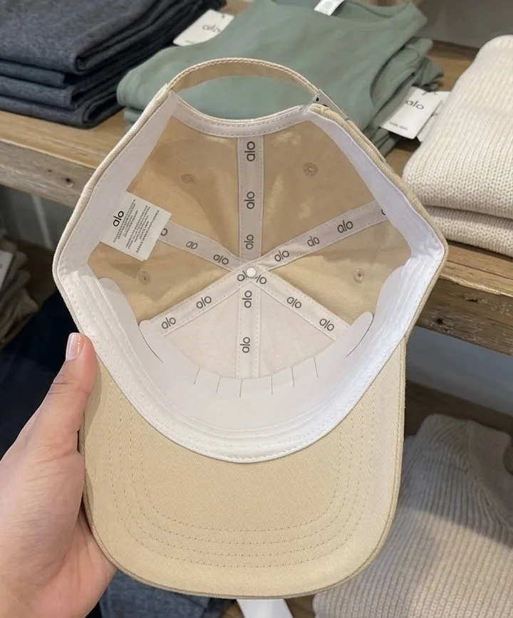 Casquette Alo beige crème 2