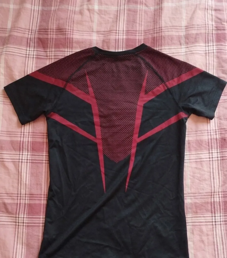 Gymshark short de sport noir et rose S 2