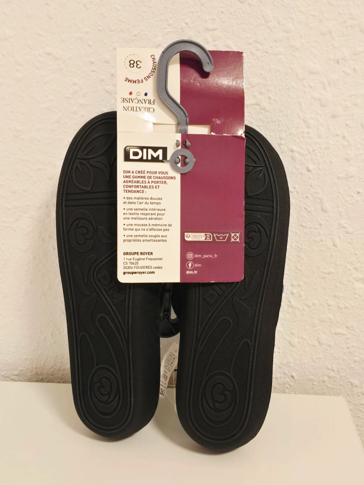 Zapatillas de casa DIM Talla 38 – DIM – taille 38 2