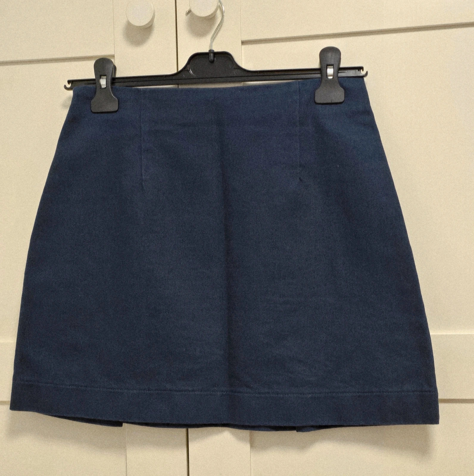 Falda azul marino Talla S – TEX – taille S / 36 / 8 2