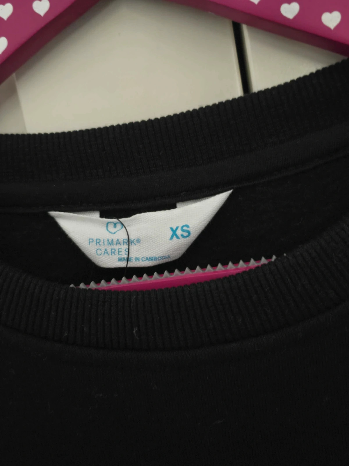 Primark sudadera negra inspirada en Claude Monet – Primark – taille XS / 34 / 6 3