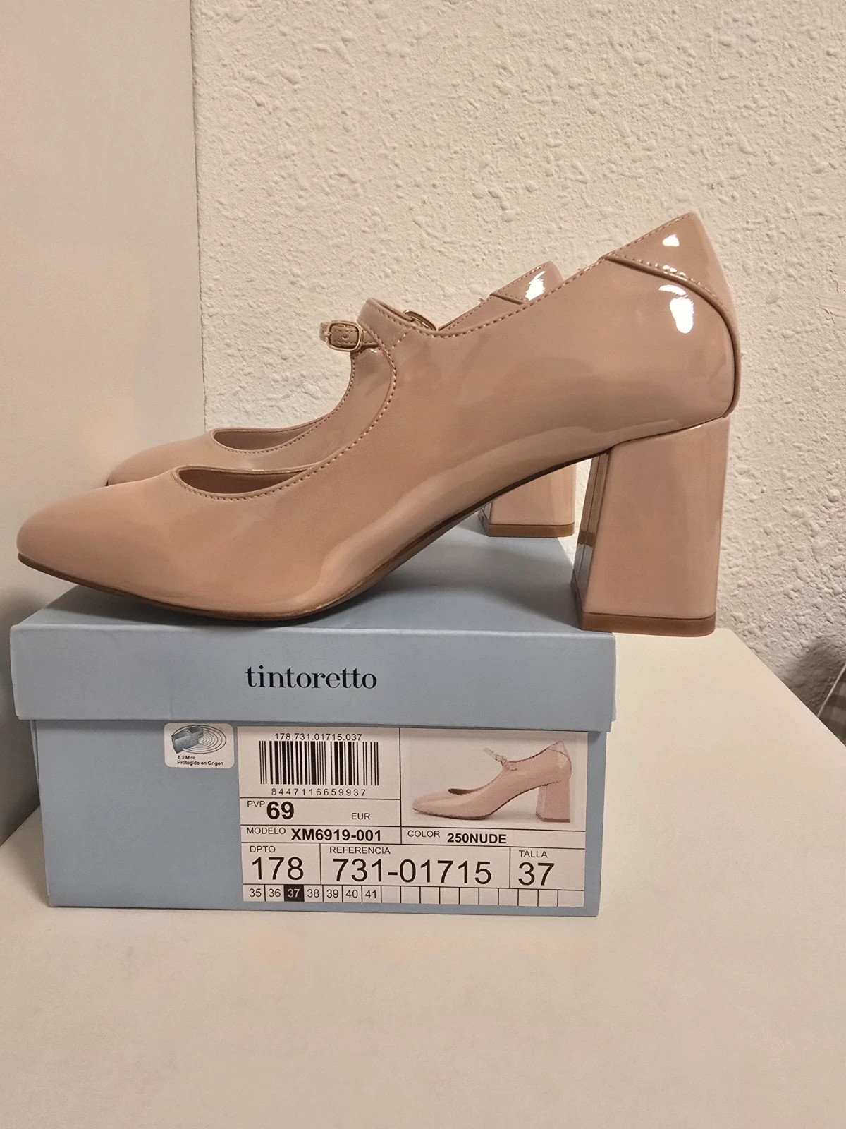 Zapatos de tacón de charol Talla 37 – Tintoretto – taille 37 3