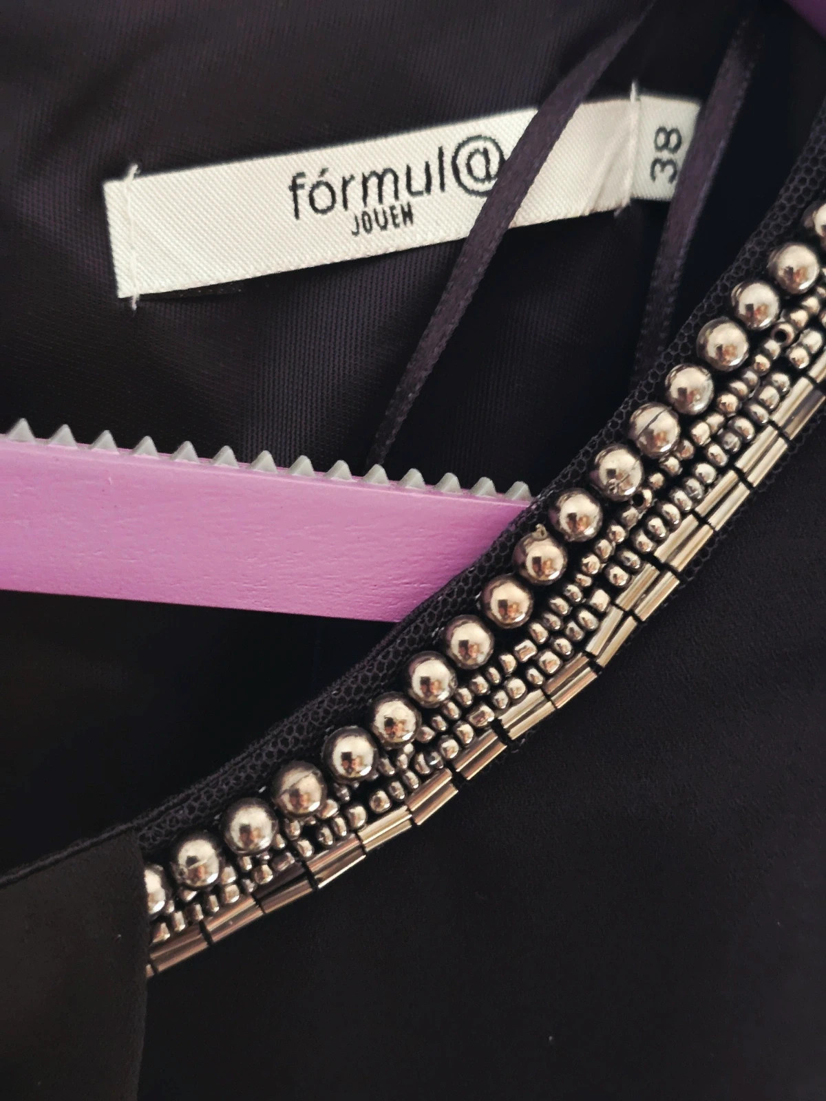 Fórmula Joven top negro Talla 38 – Fórmula Joven – taille M / 38 / 10 3