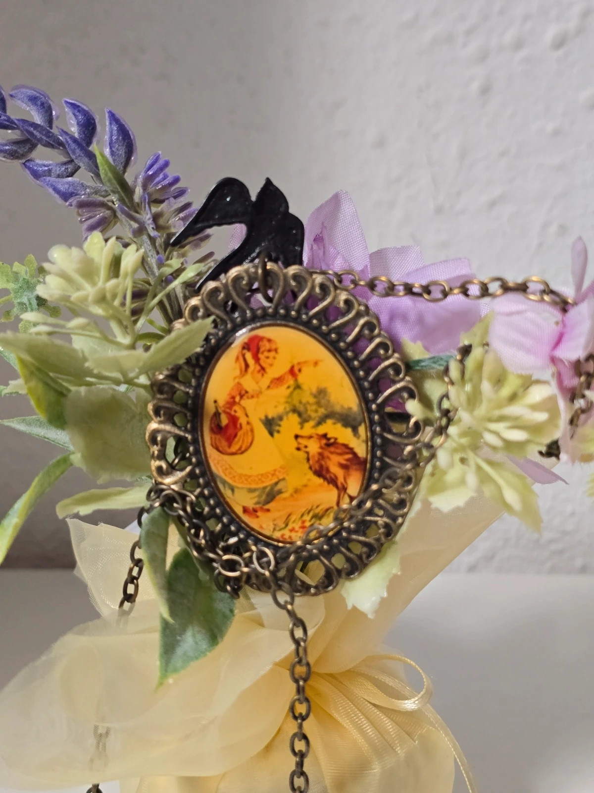 Lote colgantes Camafeos Vintage 4