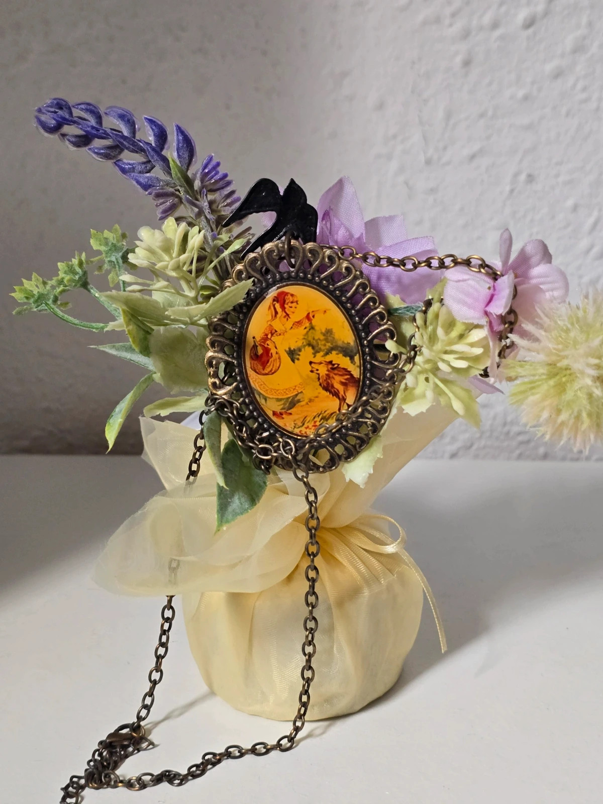 Lote colgantes Camafeos Vintage 5