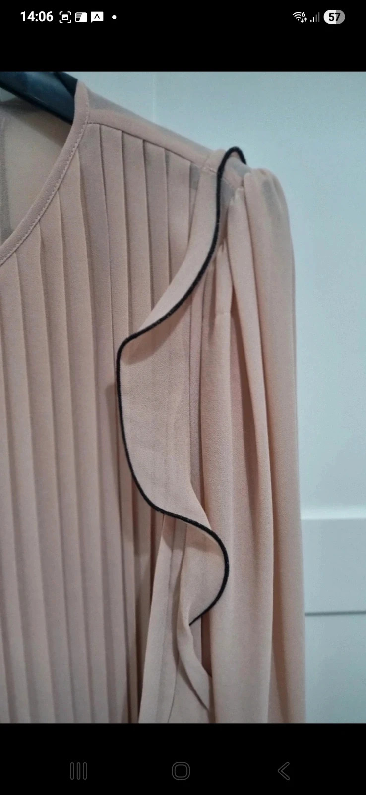Zara blusa plisada volante Talla S – Zara – taille S / 36 / 8 3