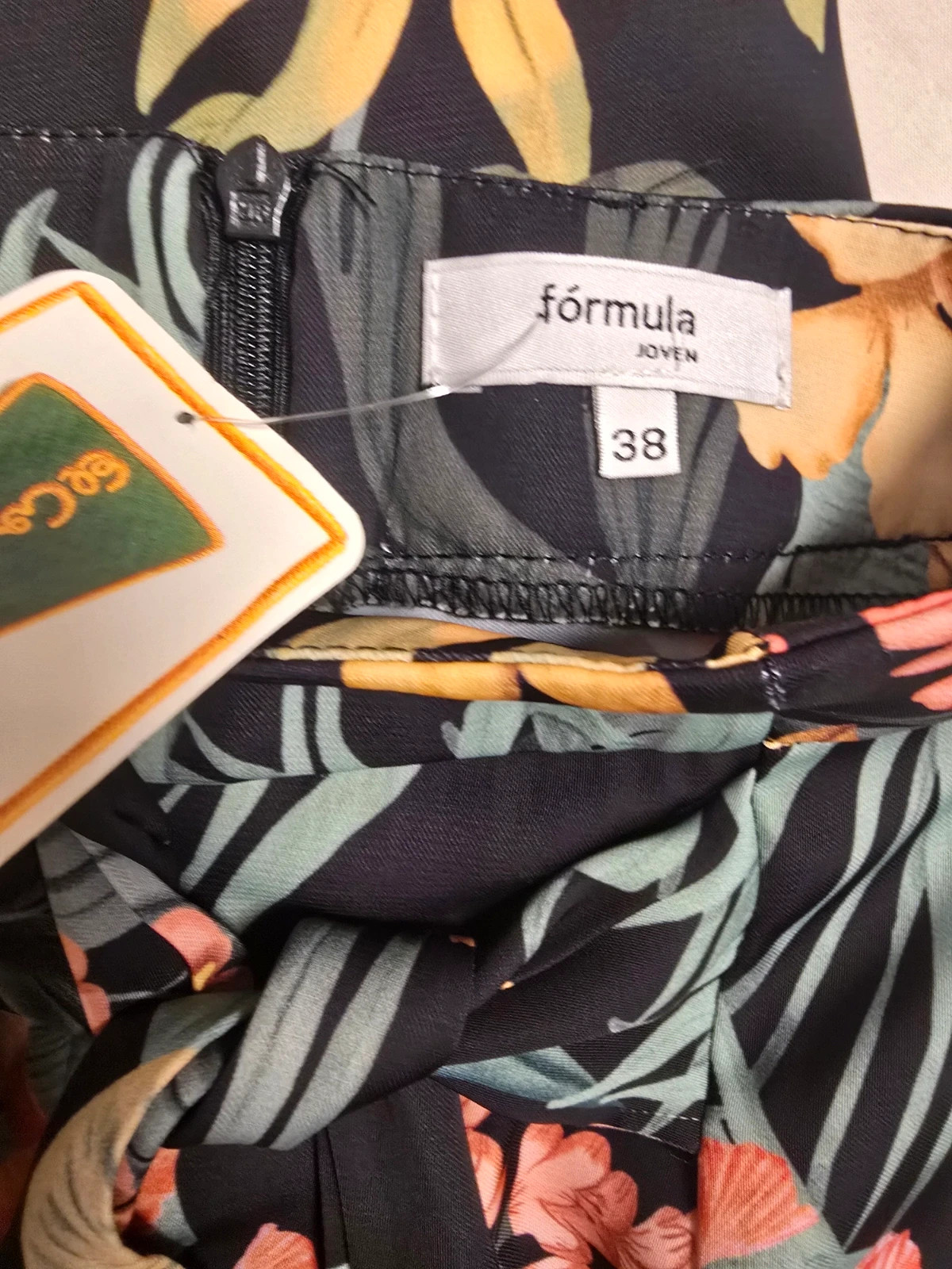 Falda estampado tropical Talla 38 – Fórmula Joven – taille M / 38 / 10 4