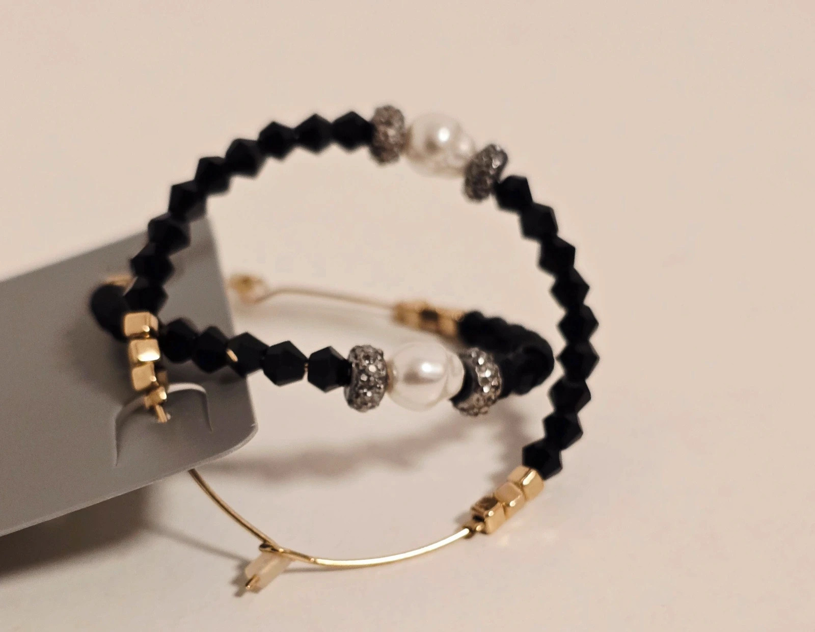 Aros negros con perla Parfois 💕 – Parfois 2