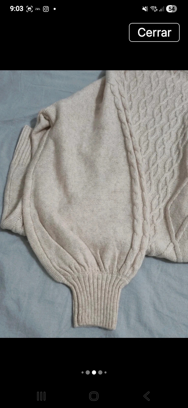 Vestido lana color beige H&M Talla S – H&M – taille S / 36 / 8 5