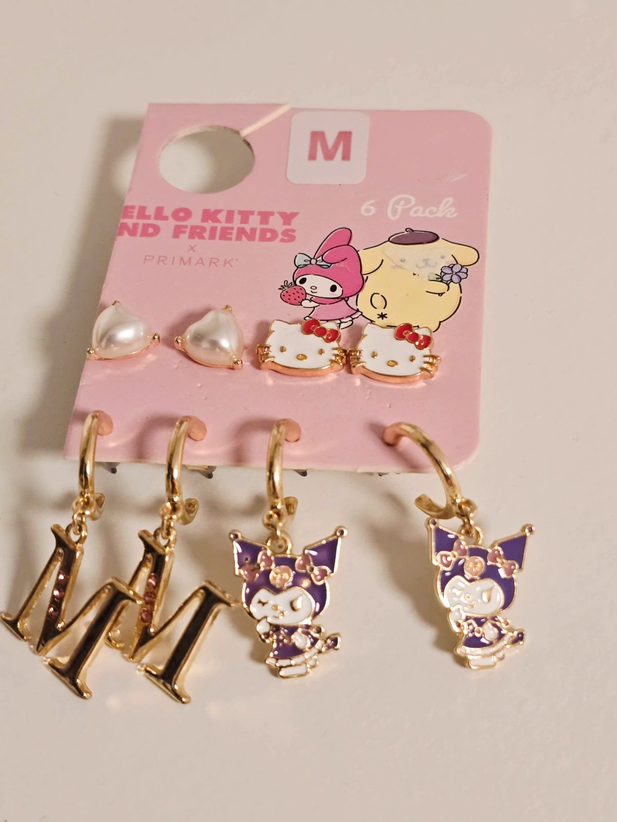 Pendientes Hello Kitty y Kuromi – hello kitty x primark 2