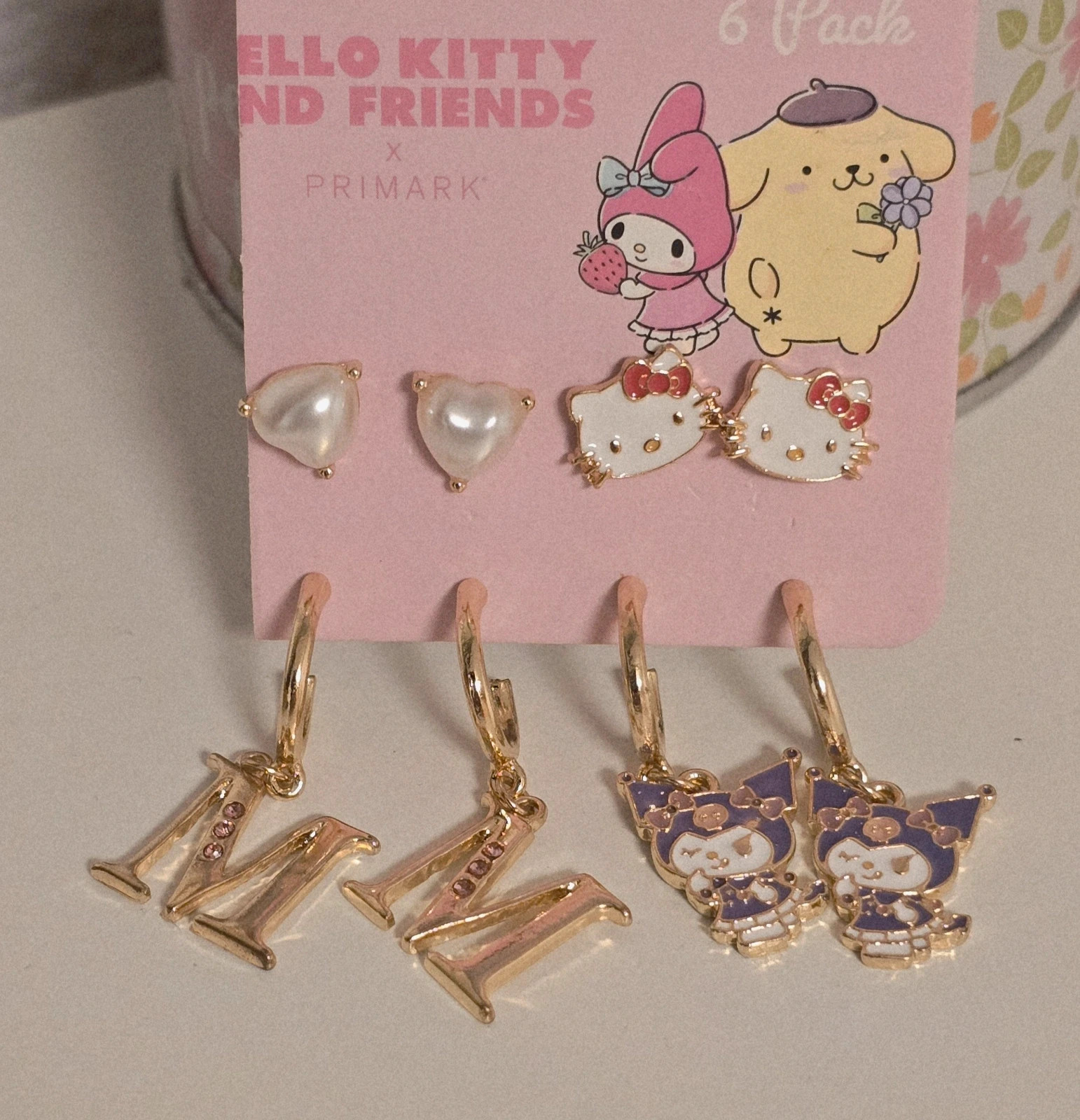 Pendientes Hello Kitty y Kuromi – hello kitty x primark 4