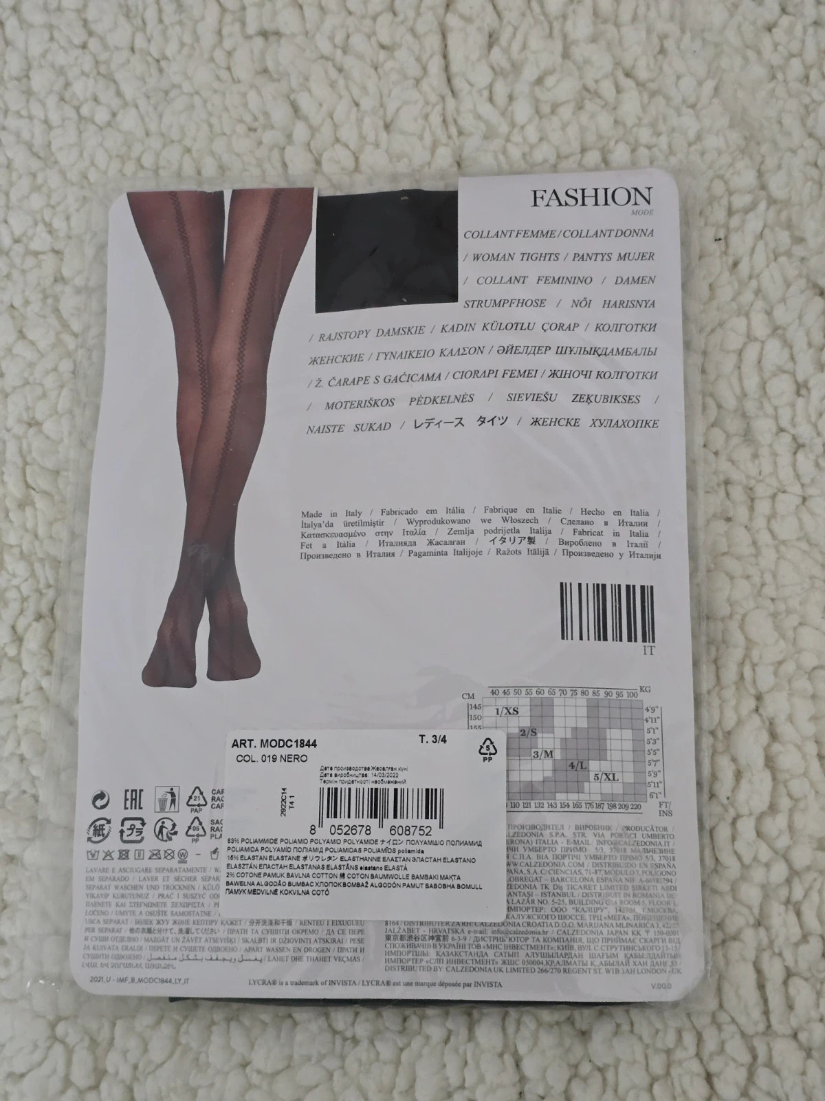 Caledonia medias Fantasía – Calzedonia – taille M / 38 / 10 3