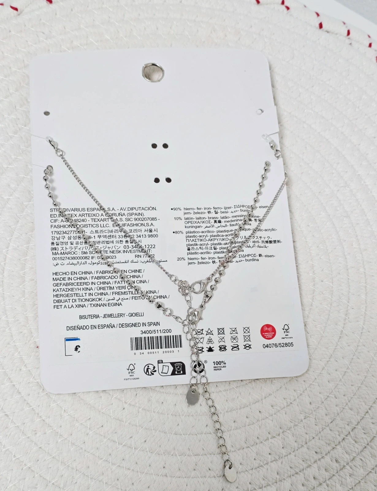 Colgante Stradivarius Perlas y Lazo – Stradivarius 2