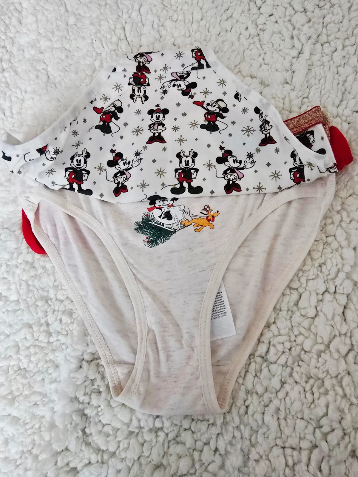 Braguitas Navidad Niña – Mickey Minnie – taille 9 ans / 134 cm 3
