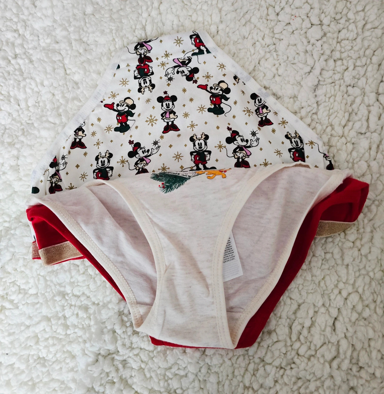 Braguitas Navidad Niña – Mickey Minnie – taille 9 ans / 134 cm 4